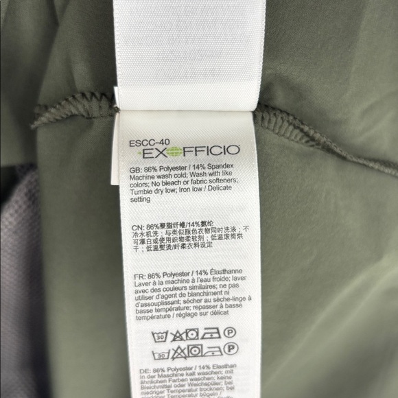 ExOfficio Kizmet Argenta Green Hiking Dress With Pockets Women’s Size Large NWT! - Picture 11 of 15